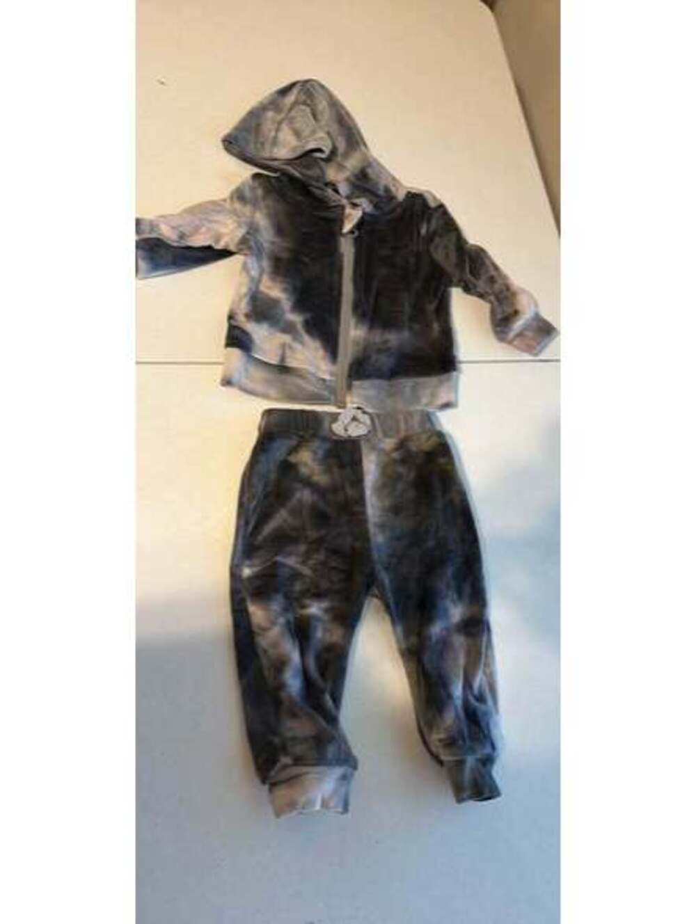 Kidtopia Velour Tracksuit Set